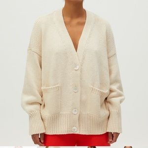 babaà cardigan no16 natural cotton - brand new